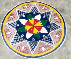 Painted Rangoli