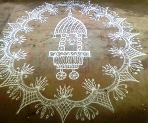 Rathasapthami Kolam