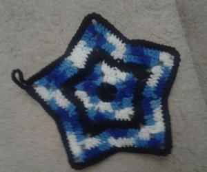 star dishcloth