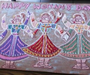 Rangoli: Happy Women's Day