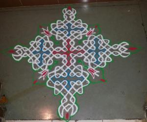 chikku kolam