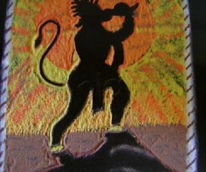 Rangoli: Hanuman Jayanthi