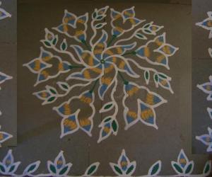 Rangoli: Floral Maakolam