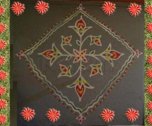 Rangoli: Floral Maakolam