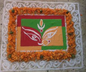 Dussehra Rangoli