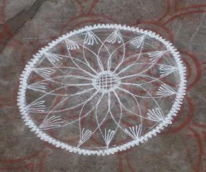 free hand kolam