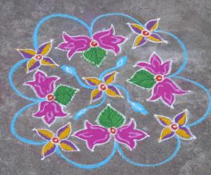 simple rangoli