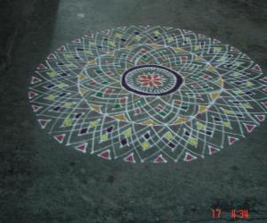 Dotted Rangoli