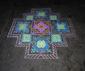 Dotted Rangoli