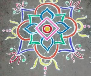 Rangoli: Freehand