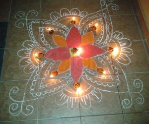 Rangoli: Karthigai 2012