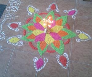 Diwali rangoli contest 2012