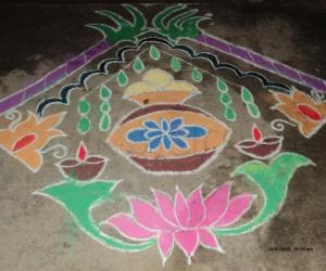 Pongal kolam