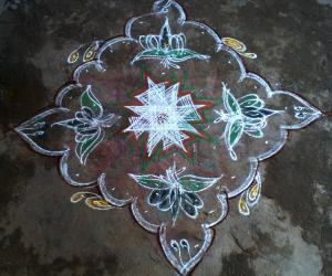 Simple Rangoli