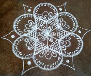 Daily kolam