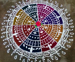 Round rangoli