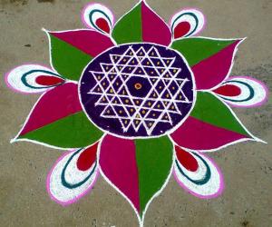 Tamil New year Rangoli