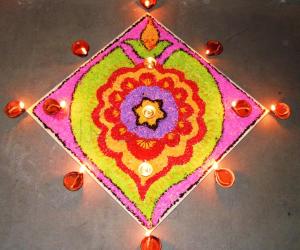 Diwali Rangoli Contest 2011