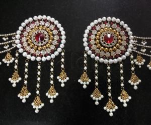 2018-  Bahubali earrings for the Goddess-4