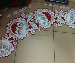 2022- Pongal/ Shankaranthi Pooja room Kolam...