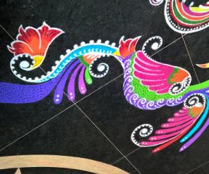 Rangoli: 2015-Navratri-Lobby-2