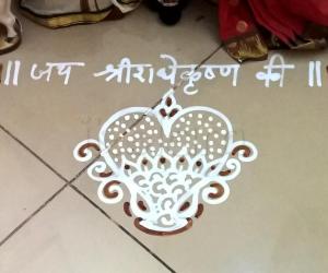 Pooja Room Kolams