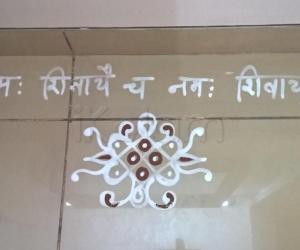 Pooja Room Kolams