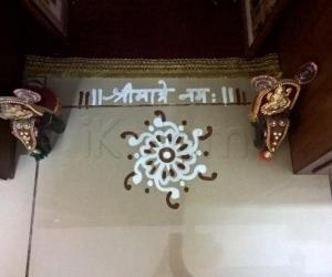 Pooja Room Kolams