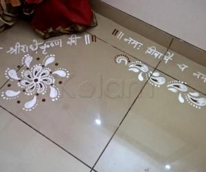 Pooja Room Kolams