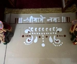 Pooja Room Kolams