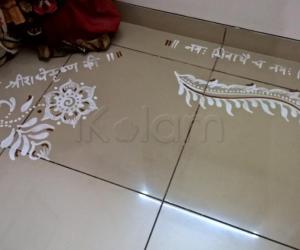 Pooja Room Kolams