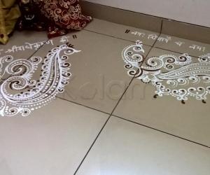 Pooja Room Kolams