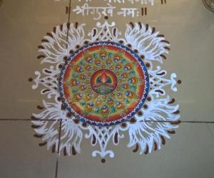 Pooja Room Kolams