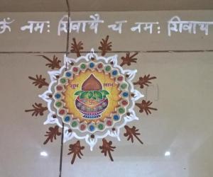 Pooja Room Kolams