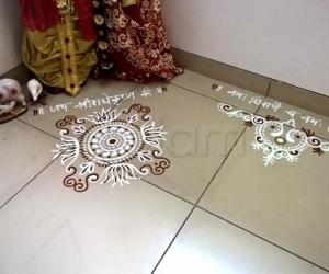 Pooja Room Kolams