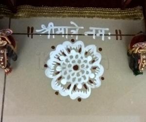 Pooja Room Kolams