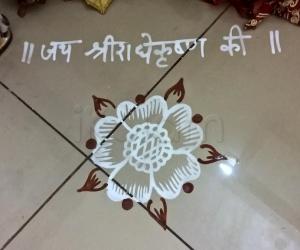 Pooja Room Kolams