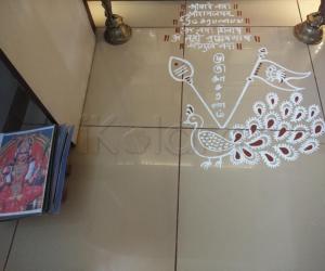 Pooja Room Kolams