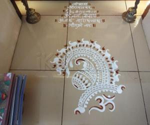 Pooja Room Kolams