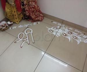 Pooja Room Kolams