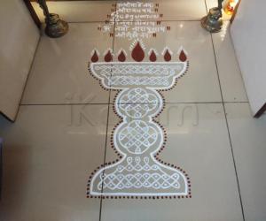 Pooja Room Kolams