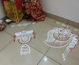 Pooja Room Kolams