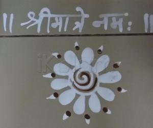 Pooja Room Kolams