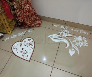 Pooja Room Kolams