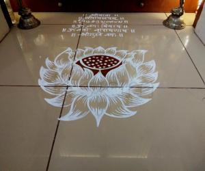 Pooja Room Kolams