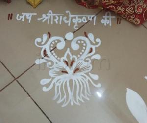 Pooja Room Kolams