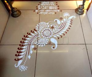 Pooja Room Kolams