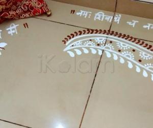 Pooja Room Kolams