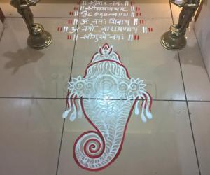 Pooja Room Kolams