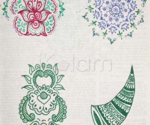 Kolam Notebook Kolams- 129